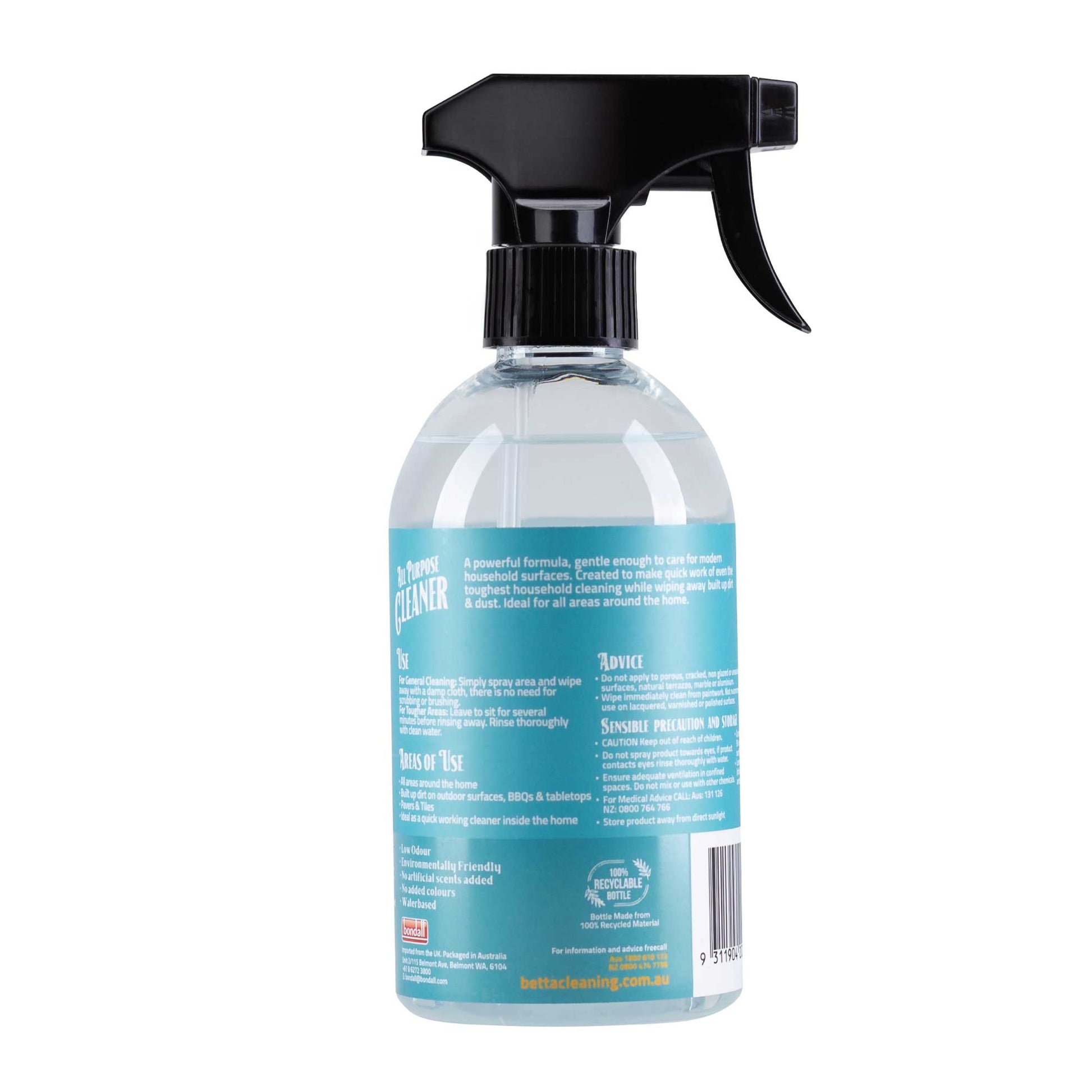 500ml Eco Friendly All Purpose Cleaner Spray Non-Toxic Biodegradable Water Based-1