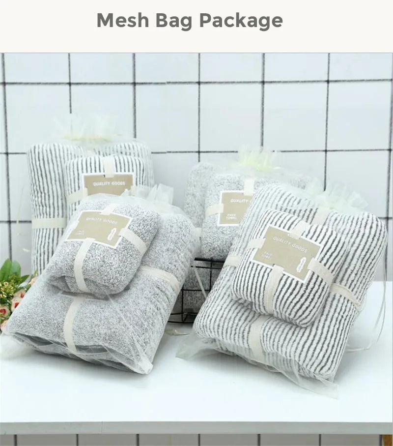 70x140cm Bamboo Charcoal Coral Velvet Bath Towel For Adult Soft Absorbent Bamboo Carbon Fiber Household Bathroom Towel Sets