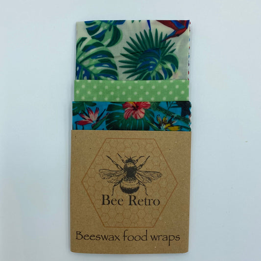 Toucan and Parrot Beeswax Food Wraps-0