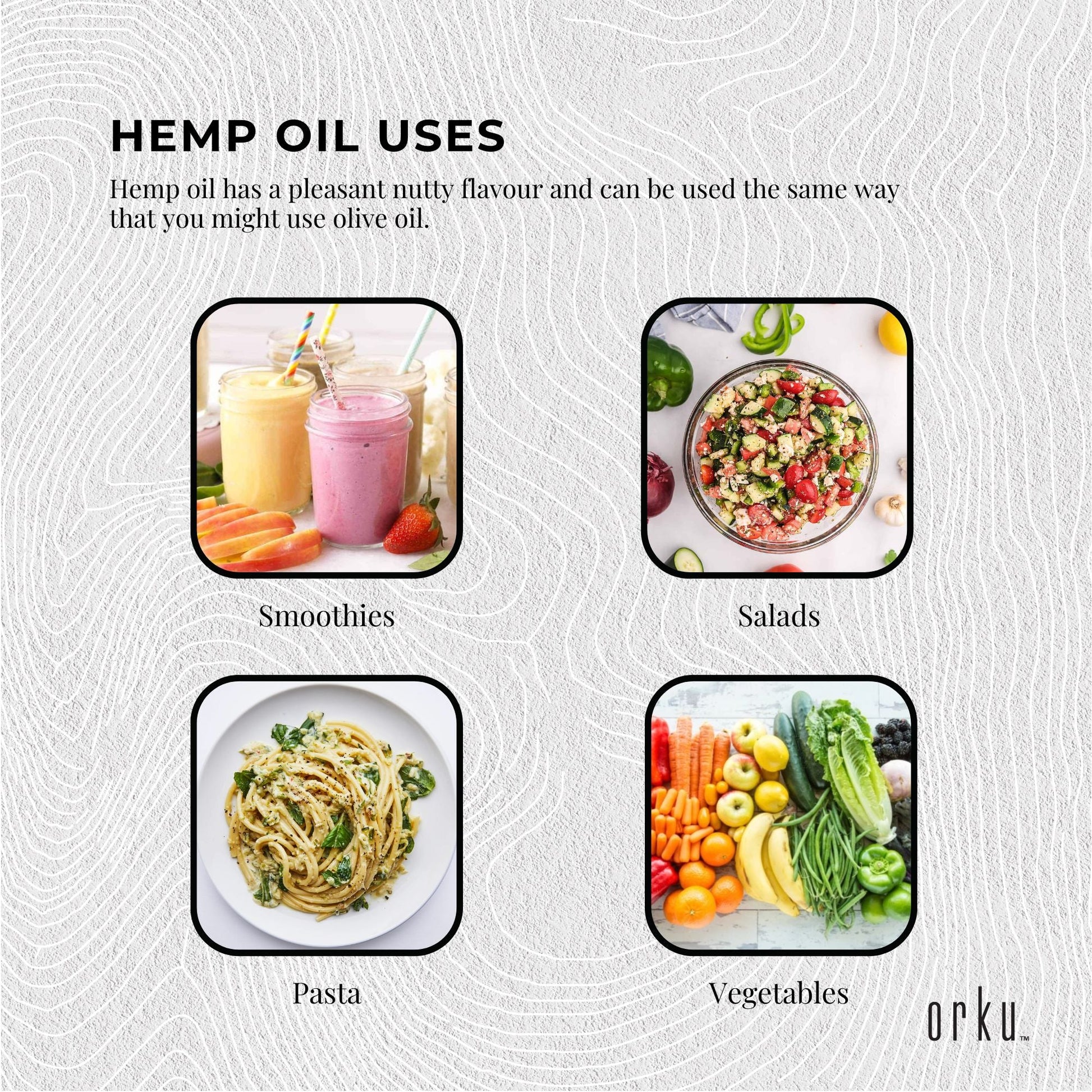 Organic Hemp Seed Oil - Food Grade Healthy Oils Foods - Bulk-9