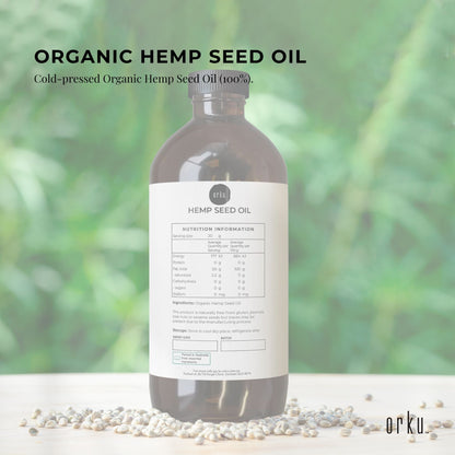 Organic Hemp Seed Oil - Food Grade Healthy Oils Foods - Bulk-5