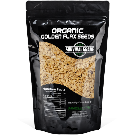 Organic Golden Flax Seeds (24 oz.)-0