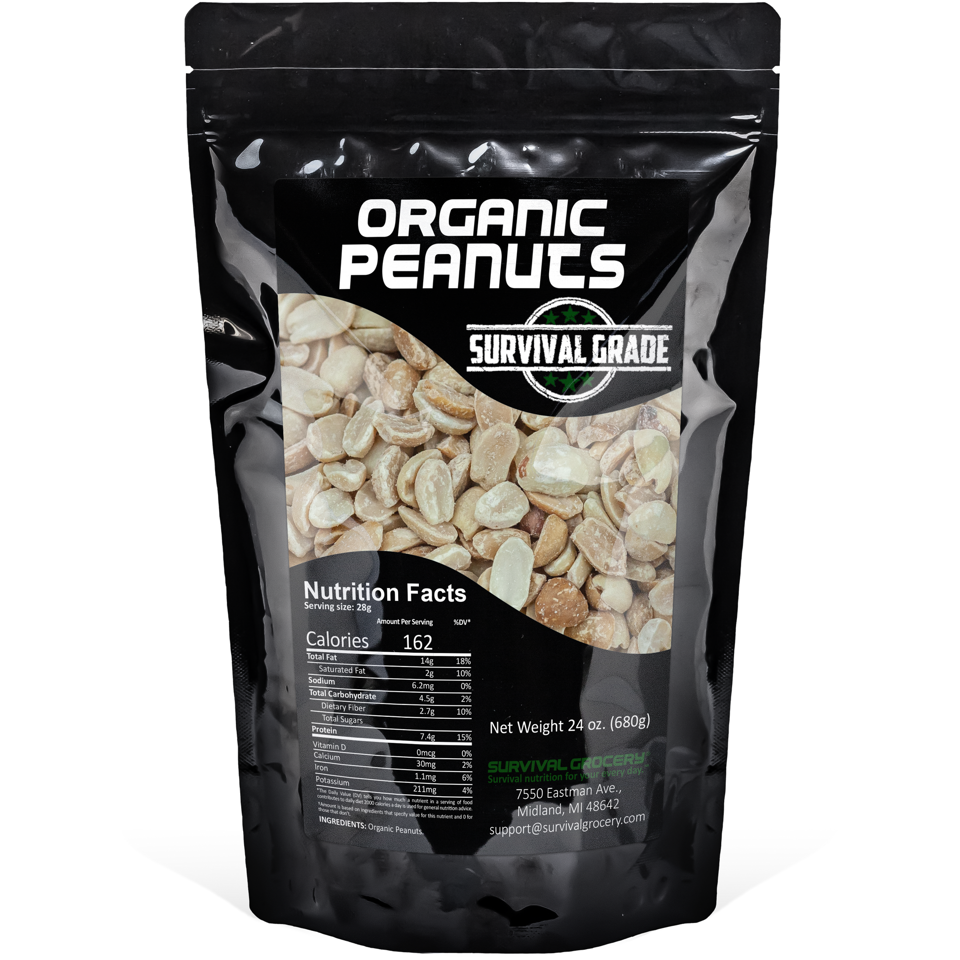 Organic Peanuts (24 oz.)-0