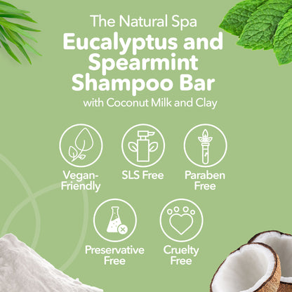 Spearmint and Eucalyptus Shampoo Bar-3