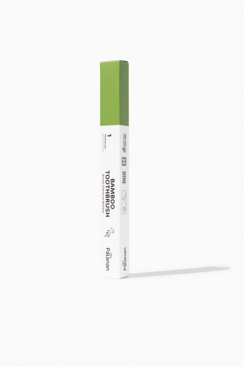 Bamboo Toothbrush - White-3