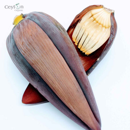 Organic Sun Dried banana Blossom 100% Natural High quality healthy | Ceylon organic-3