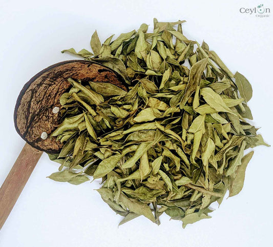 200g+ Dried Curry Leaves - Organic, Freshly Harvested, Authentic Ceylon Spices | Ceylon Organic-0