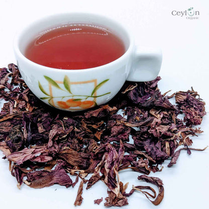 2kg+ Dried Hibiscus Flowers - The Perfect Ingredient for Teas, Smoothies, and Cocktails | Ceylon Organic-8