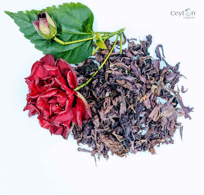 2kg+ Dried Hibiscus Flowers - The Perfect Ingredient for Teas, Smoothies, and Cocktails | Ceylon Organic-9