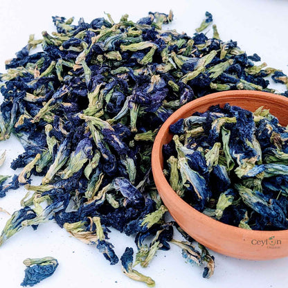 3kg+ Dried Blue Butterfly Pea Flowers - The Perfect Ingredient for Herbal Teas, Smoothies, and Cocktails | Ceylon Organic-5
