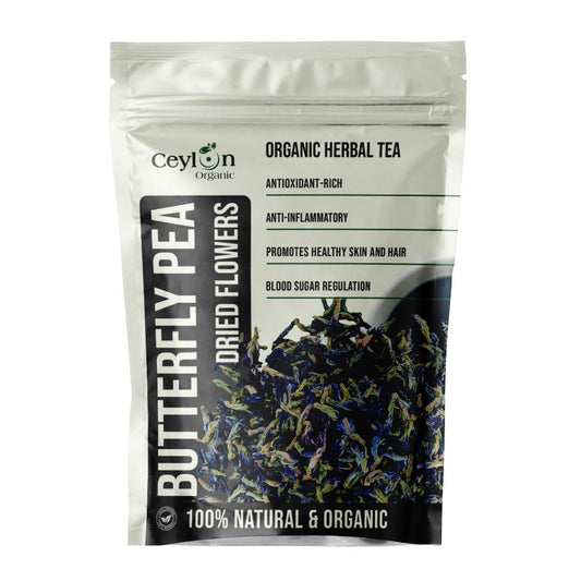 3kg+ Dried Blue Butterfly Pea Flowers - The Perfect Ingredient for Herbal Teas, Smoothies, and Cocktails | Ceylon Organic-0