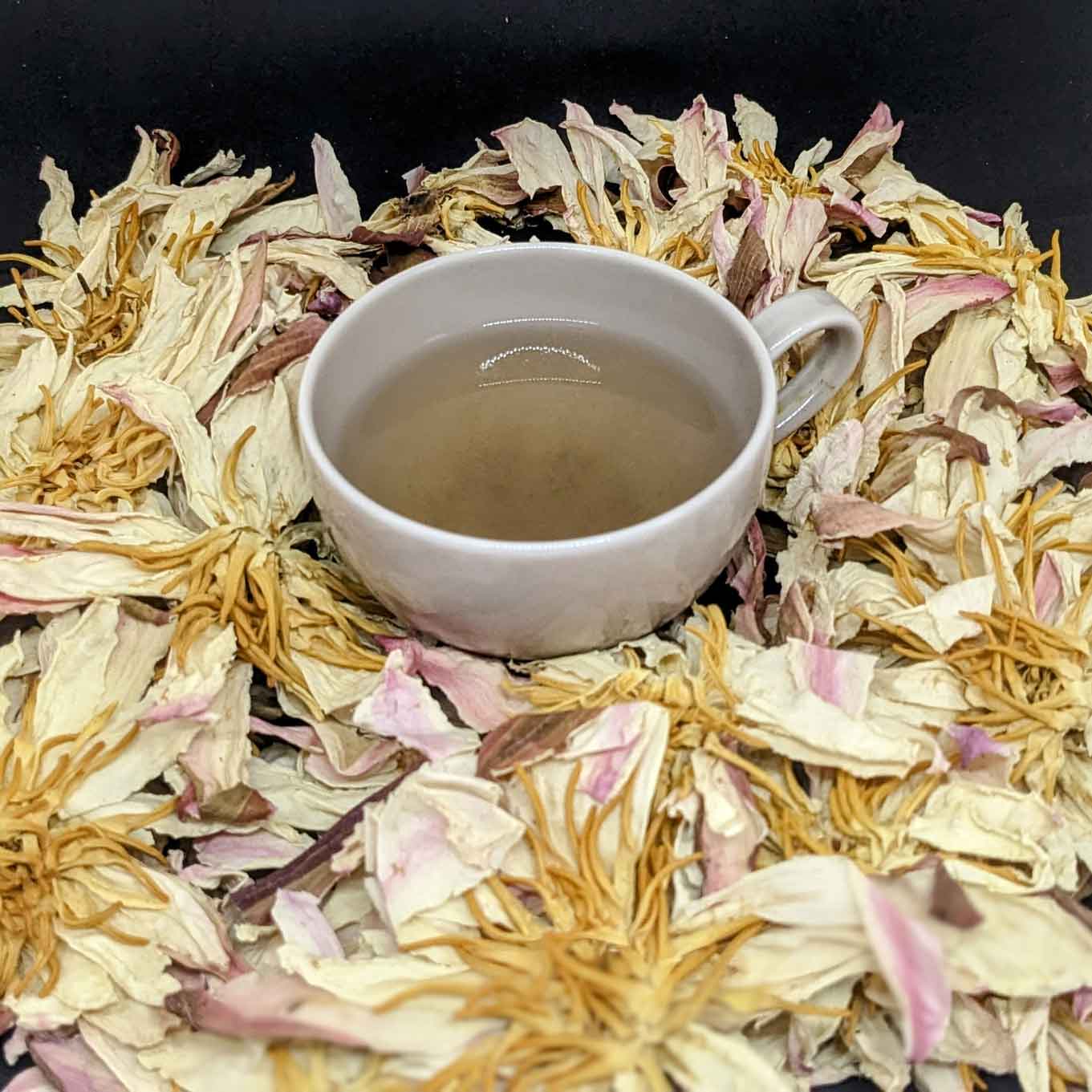 Premium Dehydrated White Lotus Flowers - Natural Herbal Tea | Ceylon Organic-8